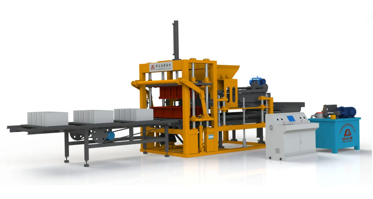 Автоматический вибропресс для пустотелых блоков JDT-QT4 (4)