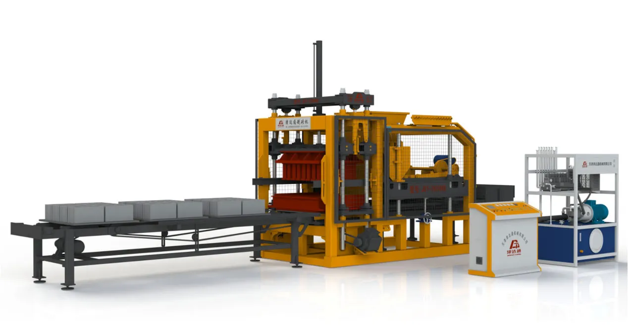 Вибропресс для пустотелых стеновых блоков JDT-2000H8 (4)