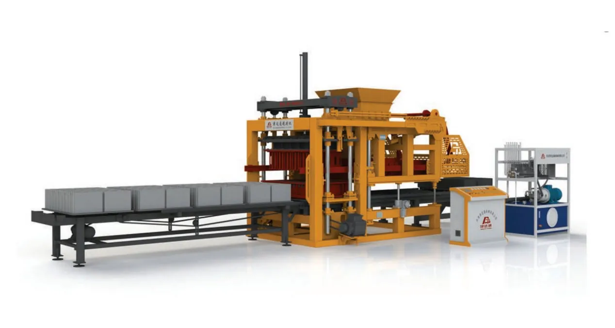 Вибропресс для пустотелых стеновых блоков JDT-2000TK10 (4)