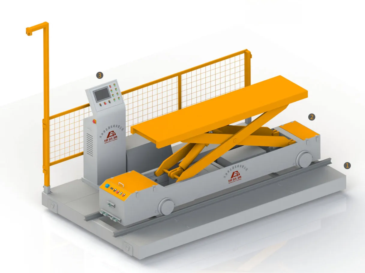 Многоярусный самоходный состав вагонеток для пропарочной камеры (2)