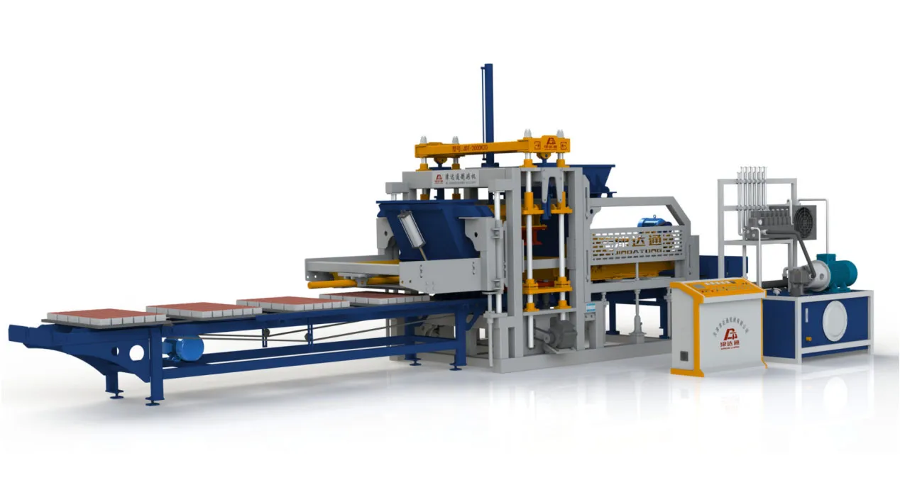 Станок для производства цветной тротуарной плитки JDT-2000K20K25K30 (4)