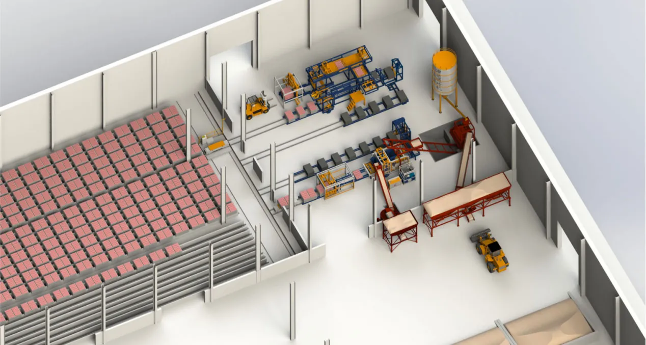 Формовочная машина для цветной тротуарной плитки JDT-2000H7-T (3)